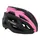 CASQUE VELO ADULTE GIST ROUTE PLANET NOIR/ROSE MAT IN-MOLD TAILLE 52-58 REGLAGE MOLETTE 212 g