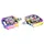 PEDAL MTB NEWTON ALUMINIUM OIL ANODISE 9/16" TO BEARING (COMPATIBLE CALE SHIMANO) (PAIR) 105X95X23 MM