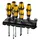 SCREWDRIVER BURIN WERA 932 S6 KRAFTFORM CROSSHEAD (PHILLIP) AND FLAT WITH RACK OF STORAGE BLACK/YELLOW (SET 6 PIECES) -BRAND GERMAN FOR THE WORKSHOPS