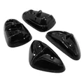 CARENAGE/PAD SCOOT ADAPTABLE MBK 50 STUNT/YAMAHA 50 SLIDER NOIR BRILLANT (x4) -REPLAY