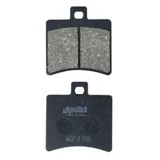 PLAQUETTE DE FREIN POLINI POUR PEUGEOT 125 CITYSTAR R / DERBI 125-250 RAMBLA / BENELLI 250 VELVET / APRILIA 50 SCARABEO DITECH, 300 ATLANTIC (L 50.8mm - H 53.5mm - P 9.3mm) (174.0020) (ORIGINAL)