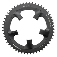 ROAD CHAINRING 5-BOLT DIA. 110 FOR SHIMANO ULTEGRA 6750 STRONGLIGHT 52T OUTER BLACK CT2 10-SPEED