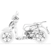 Scarabeo  Light 125 Carb 2007-2010