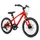CONVENTIONAL BICYCLE MTB 20 LEADER FOX GAMP 2026 GARCON RED 6-SPEED (SIZE CHILDREN'S 120 TO 135 cm)