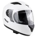 CASQUE ENFANT INTEGRAL ADX AI600 BLANC BRILLANT YM (SIMPLE ECRAN) (ECE 22.06)