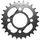 MTB CHAINRING 4-BOLT DIA. 64 FOR SHIMANO ALIVIO M430/ACERA M391 TRIPLE 26T INNER OEM 9-SPEED