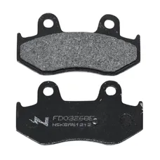 BRAKE PAD SET NEWFREN FOR KAWASAKI 250 SC EPSILON 2002> REAR/SUZUKI 400 BURGMAN 2001>2006 REAR, 250 BURGMAN 2001>2006 REAR (L 81 mm - H 42 mm - P 8.3 mm) (FD0326BE) (ELITE ORGANIC)