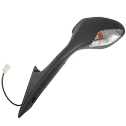 ADAPTABLE REAR-VIEW MIRROR APRILIA 850 SRV 2012> LEFT BLACK WITH INDICATOR (CE APPROVED) -VICMA