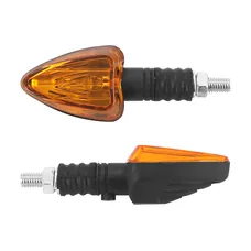 CLIGNOTANT UNIVERSEL REPLAY MINI TRIANGLE A AMPOULE BA9S ORANGE/NOIR (L 82mm / H 37mm / L 28mm) (PAIRE) **