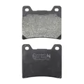 PLAQUETTE DE FREIN NEWFREN POUR YAMAHA 850 TDM 1991>2001, 900 XJS DIVERSION 1995>2003, 1100 BULLDOG 2002>2006, 1200 V-MAX 1991>2003 (L 64mm - H 54.5mm - P 9mm) (FD0068BT) (TOURING ORGANIQUE)