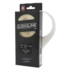HANDLEBAR TAPE/HANDLEBAR VELOX MAXIMUM CORK WHITE - GUIDOLINE