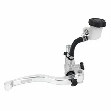 BRAKE MASTER CYLINDER MOTORCYCLE UNIVERSAL VOCA RACING RADIAL FRONT RIGHT SILVER (WITH PISTON OF 17,5 mm)