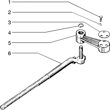Levier Commande Tube De Direction (Volant)