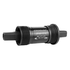 BOTTOM BRACKET STRONGLIGHT SQUARE TAPER JP400 CUVETTES PLASTIQUES 127 mm BSA THREAD/BSC/1,37X24