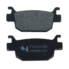 PLAQUETTE DE FREIN NEWFREN POUR HONDA 125 FORZA AR, 300 SH 2007> AR, 125 SHi 2009> AR/BENELLI 500 LEONCINO 2017> AR/PEUGEOT 400 METROPOLIS 2017>2024 AV (FD0401BE) (ELITE ORGANIQUE)