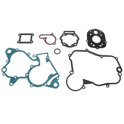 ADAPTABLE 50CC GEARED MOTORCYCLE ENGINE GASKET SET DERBI 50 SENDA 2006>, GPR 2006>/GILERA 50 SMT 2006>, RCR 2006> (ENGINE PIAGGIO EURO 3) (SET COMPLETE) -ARTEIN