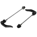 QUICK RELEASE OF ROAD WHEEL FRONT + REAR NEWTON BLACK MTB/ROAD (COMPATIBLE HANGER LARGE ON FRAME CARBON) (KIT 2 PIECES)