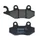 PLAQUETTE DE FREIN TRW POUR PEUGEOT 125 GEOPOLIS, SATELIS AV/AR, 500 SATELIS AR, 125 VIVACITY AV / KYMCO 50 AGILITY AV ROUES 10 + 12 POUCES, 125 AGILITY AV (MCB582 LC)