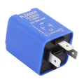 CENTRALE CLIGNOTANTE UNIVERSELLE 12V 30W 3 FICHES/BORNES POUR CLIGNOTANTS A LEDS -FLOSSER ORIGINE