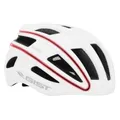 CASQUE VELO ADULTE GIST URBAIN LUXO BLANC IN-MOLD AVEC ECLAIRAGE USB 360- TAILLE 56-62 REGLAGE MOLETTE