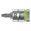 DOUILLE TORX WERA 8767 A ZYKLOP 1/4 T10 LONGUEUR 28 mm (VENDU A L'UNITE) -MARQUE ALLEMANDE POUR LES ATELIERS