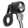 BICYCLE LIGHT E-BIKE FRONT ON HANDLEBAR MARWI AURON 130-E PRO 6/16-SPEED 110-130LUX BLACK WITH CONTROL FONCTION PLEIN FRONT LIGHT (SOLD INDIVIDUALLY CARDED) -HOMOLOGATION STVZO