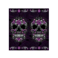 NECK WARMER SPRING/SUMMER LETHAL THREAT FLORAL SKULL FACE