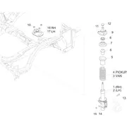 Suspension avant - Amortisseur/s