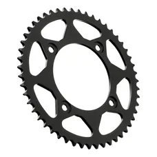 ADAPTABLE 50CC GEARED MOTORCYCLE REAR SPROCKET BETA 50 RR 2005>2017 420 51 DTS STEEL BLACK (DIAMETER 100/120/8.5) -JT SPROCKETS