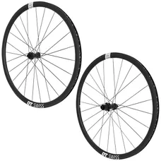 ROUES ROUTE 700 DT SWISS A1800 DISC AXE 12/142mm CASSETTE SHIMANO 11V. NOIR (HAUTEUR JANTE 32mm) (VENDU A LA PAIRE)
