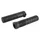 GRIP MTB/CITY NEWTON LOCK ON RUBBER BLACK L138MM WITHOUT PLUG (PAIR)