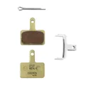 PLAQUETTE DE FREIN VTT STAR 2 PISTONS (METAL) (PAIRE SUR CARTE)