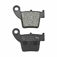 BRAKE PAD SET NEWFREN FOR HONDA 250 CRF R 2004> REAR, 450 CRM X 2007> REAR/FANTIC 50 CABALLERO 2010> REAR/APRILIA 450 MXV 2009> REAR (L 60.5 mm - H 44 mm - P 9.5 mm) (FD0329BD) (DIRT ORGANIC)