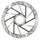 BRAKE DISC MTB 6 HOLES SRAM HS2 180 mm SILVER (BORD ARRONDI)