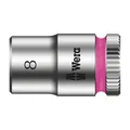 DOUILLE WERA 8790 HMA ZYKLOP 1/4 DIAM 8 mm (VENDU A L'UNITE) -MARQUE ALLEMANDE POUR LES ATELIERS