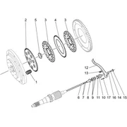 Embrayage double disq.2e série