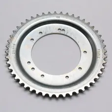 ADAPTABLE MOPED REAR SPROCKET MBK 51 WHEEL ALUMINIUM GRIMECA 48 DTS (BORE 98 mm) 10 HOLES -P2R SELECTION