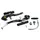 BRAKE CALIPER MTB/CITY V-BRAKE ALUMINIUM SUNRACE BLACK REAR 110 mm COUDE 135- (SOLD INDIVIDUALLY)