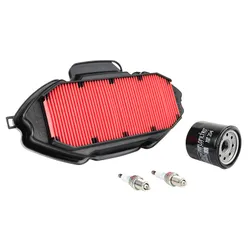 KIT ENTRETIEN MOTO ADAPTABLE HONDA 750 NC X, NC X DCT 2014>2020, NC D INTEGRA 2014>2019, 700 INTEGRA 2011>2013 (PACK 4 PIECES) -SELECTION P2R PREMIUM