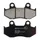 BRAKE PAD SET BREMBO FOR HONDA 110 NHX LEAD 2008>2009 FRONT, 125 SH 2002>2008 FRONT (SCOOTER CARBON CERAMIC) -07038CC