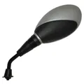 ADAPTABLE REAR-VIEW MIRROR YAMAHA 125 TEO'S 2000>/MBK 125 DOODO 2000> LEFT BLACK (CE APPROVED) -P2R SELECTION 