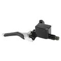 ADAPTABLE SCOOTER BRAKE MASTER CYLINDER FRONT YAMAHA 50 AEROX/MBK 50 NITRO BLACK/SILVER RIGHT -P2R