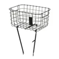 BASKET BICYCLE FRONT BASIL ROBIN STEEL BLACK MATTE ADJUSTABLE 28''/26" (WEIGHT MAXIMUM 10 kg) (47 X 31 X 25 cm)