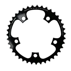 PLATEAU ROUTE 5BRA D.110 TA ZEPHYR 38DTS INTERIEUR NOIR ALU 7075 TYPE SHIMANO 9/10V.