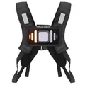 LIGHT JACKET/GILET CLIC-LIGHT V2 WITH SIGNALISATION INTEGREE LEDS WITH INDICATEUR DIRECTION/BRAKING AND TELECOMMANDE HANDLEBAR WITHOUT FIL (DISPOSITIF D'LIGHT OF SAFETY)