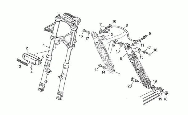 Suspension avant/arriere