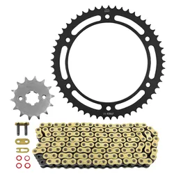 ADAPTABLE CHAIN KIT YAMAHA 125 WR X SUPERMOTO 2009>2016, 125 WR R 2009>2015 428 14X53 (OEM GEARING) -JT SPROCKETS