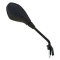 ADAPTABLE REAR-VIEW MIRROR PIAGGIO 125-250-300 X7 2008> RIGHT BLACK (OE CM175012) (CE APPROVED) -P2R SELECTION