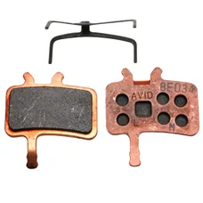 PLAQUETTE DE FREIN VTT AVID JUICY 3/5/7, ULTIMATE ET BB7 (ORIGINE AVID METAL) (PAIRE SUR CARTE)