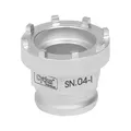 PROFESSIONAL TOOL REMOVAL TOOL HOUSING CYCLUS FOR MOTOR BAFANG E-BIKE AND HOUSING SHIMANO XTR/XT/LX 569-570/BROSE/TRUVATIV/PANASONIC COMPATIBLE WITH L'TOOL SNAP.IN 179967 OR TOOL 32 mm